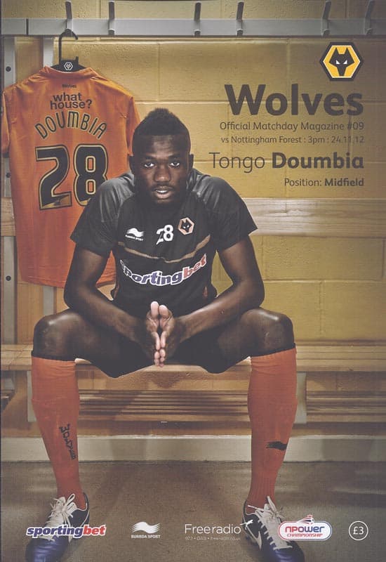 Wolverhampton Wanderers FC v Nottingham Forest FC